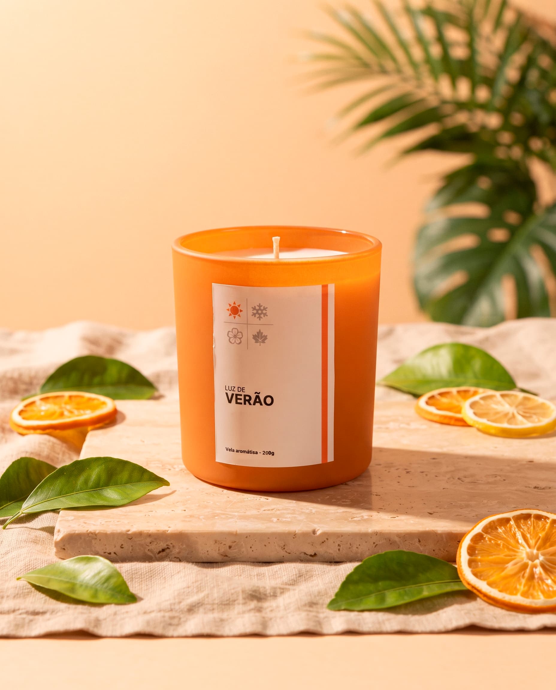 Vela aromática Luz de Verão da Sensora