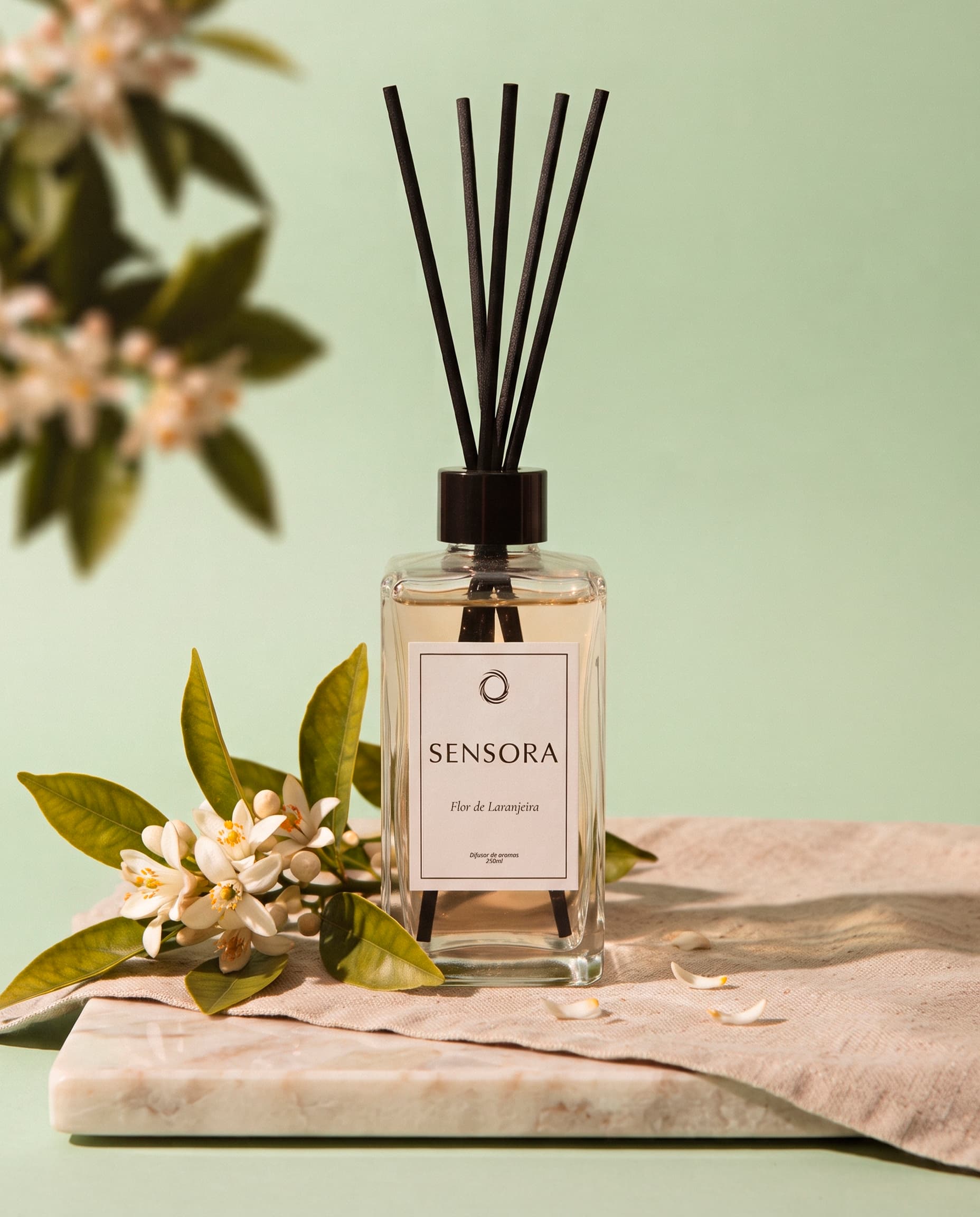 Difusor de aroma Flor de Laranjeira da Sensora